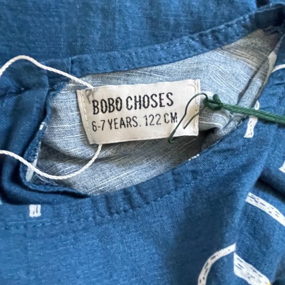 SOLD! Bobo Choses Bird Princess Seaport Dress 6-7 - Picture 3 of 12